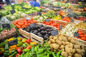 Courses au marché